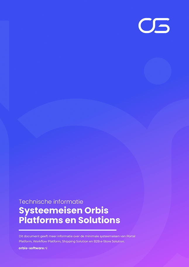 Systeemeisen Orbis Platforms en Solutions