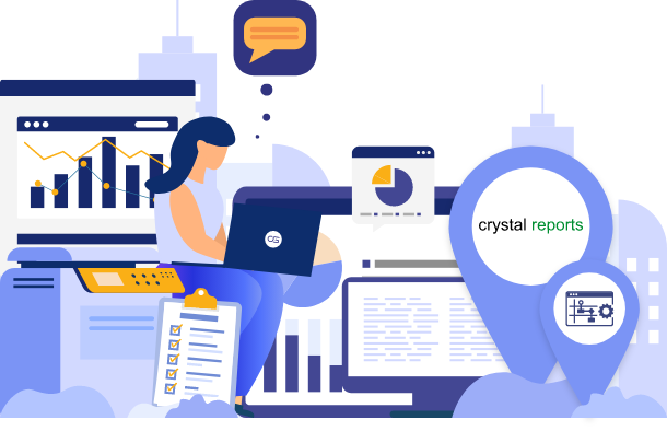 Crystal reports rapportages genereren in ERP