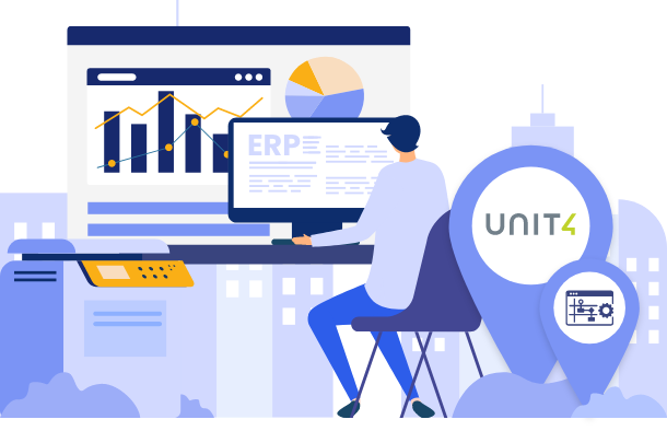 Unit4 ERP integratie